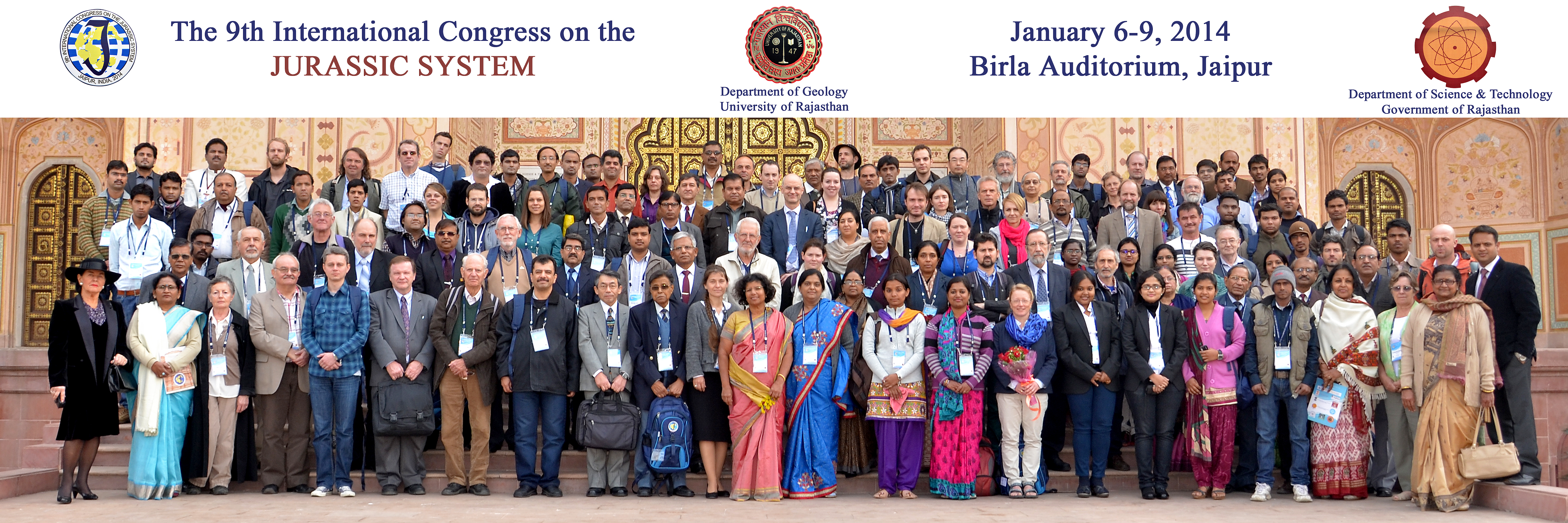 Compte rendu sur le 9ème congrès international sur le système Jurassique, Jaipur, Inde